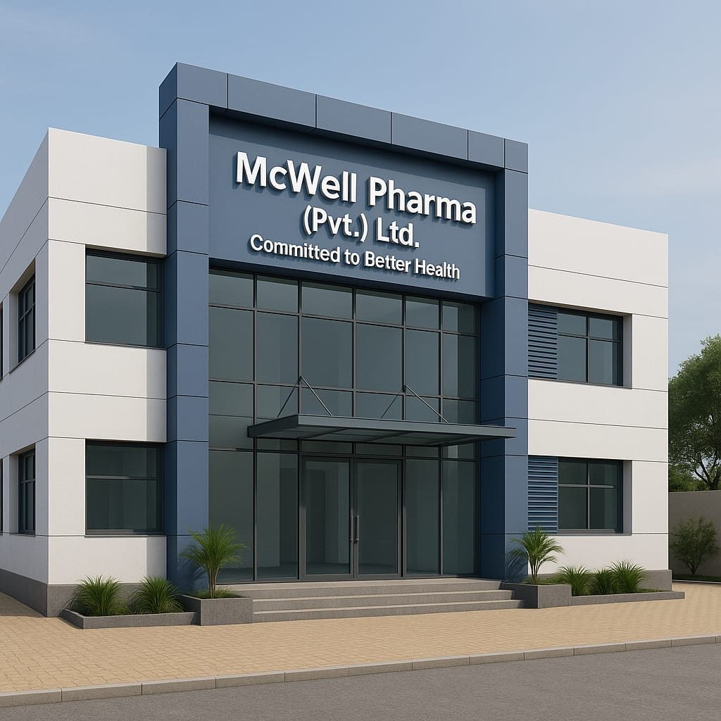McWELL Pharma Facility Render